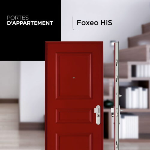 Porte blindée D'appartement Point Fort Fichet Foxeo HiS